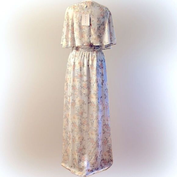 NWT-WAYF Flutter Sleeve Maxi Evening Formal Special events Dress M - Picture 10 of 12